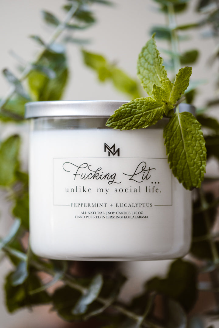 Peppermint Eucalyptus Candle