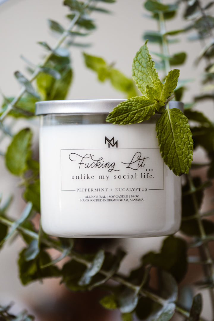 Peppermint Eucalyptus Candle