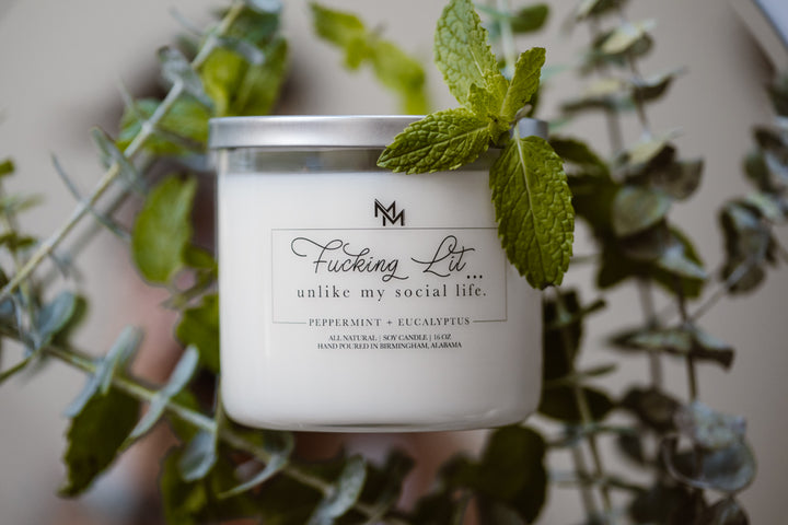 Peppermint Eucalyptus Candle