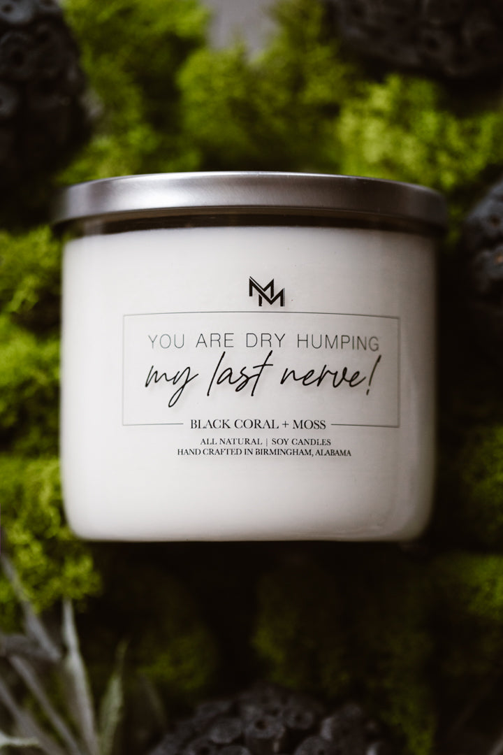 Black Coral + Moss Candle