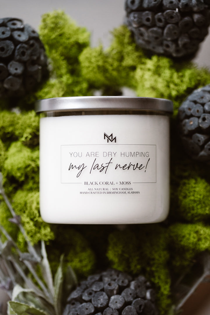 Black Coral + Moss Candle