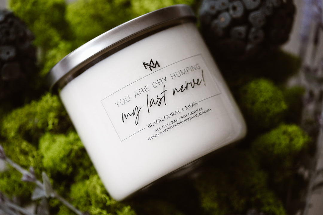 Black Coral + Moss Candle