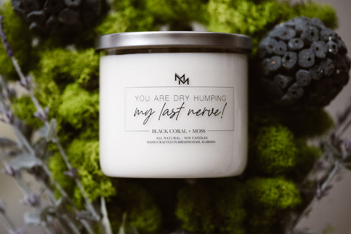 Black Coral + Moss Candle