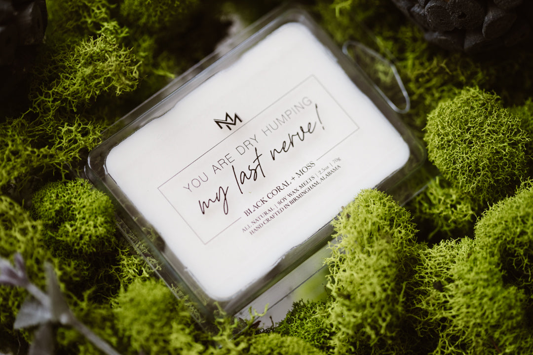 Black Coral + Moss Candle