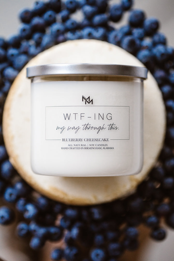 Blueberry Cheesecake Candle