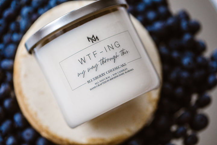 Blueberry Cheesecake Candle