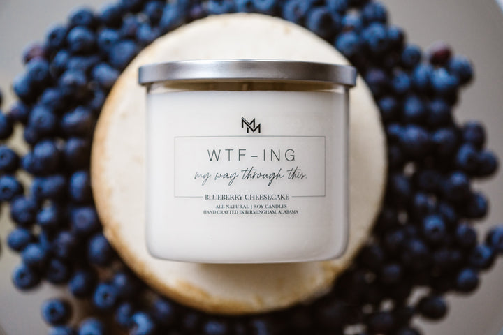 Blueberry Cheesecake Candle