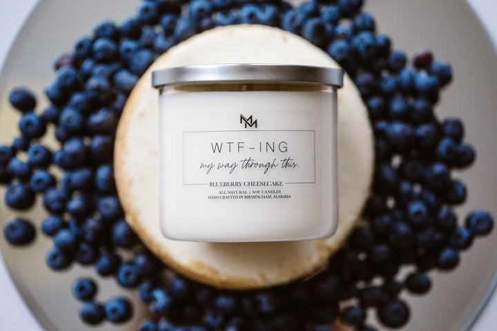 Blueberry Cheesecake Candle