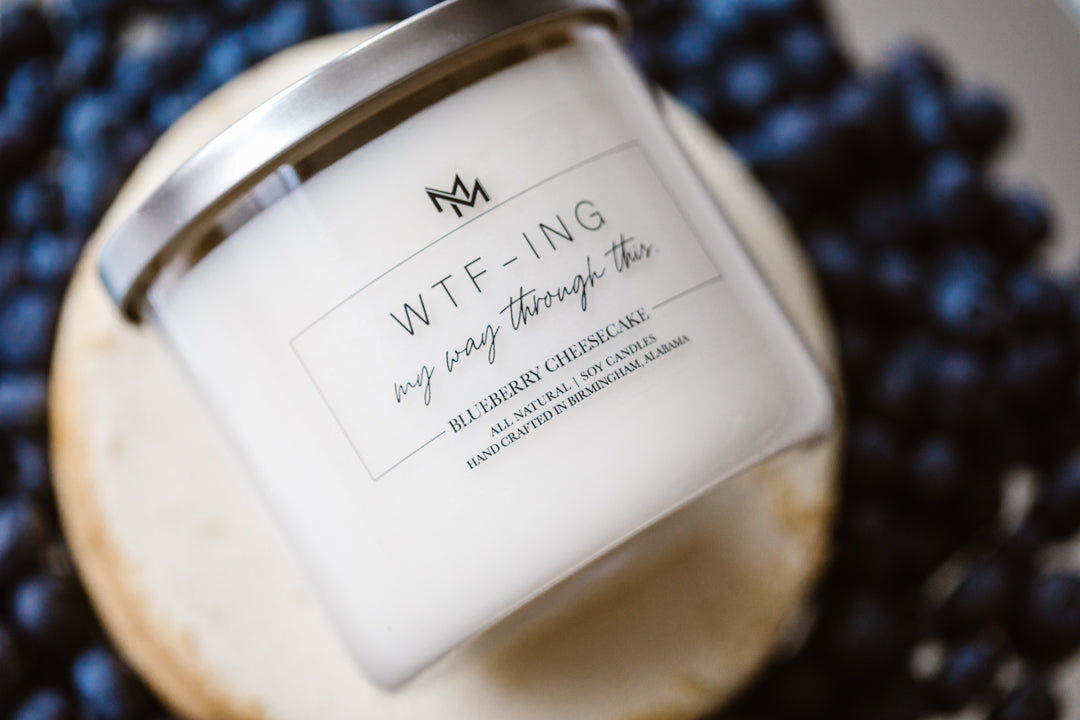 Blueberry Cheesecake Candle