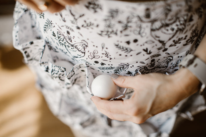 New Floral Chicken Egg Apron