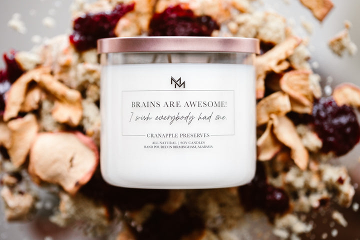 Cranapple Preserves Candle