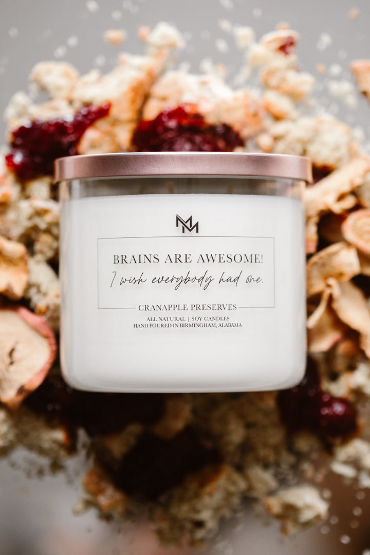 Cranapple Preserves Candle