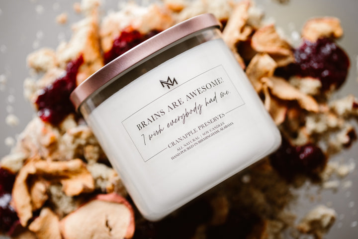 Cranapple Preserves Candle