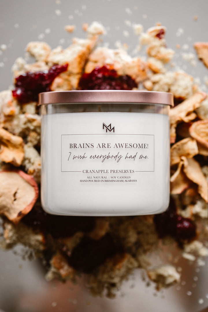 Cranapple Preserves Candle