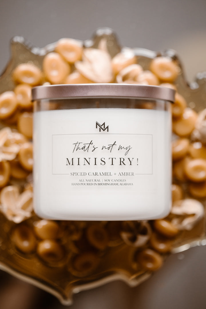 Spiced Caramel + Amber Candle