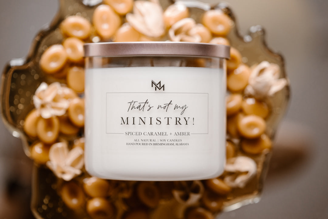 Spiced Caramel + Amber Candle