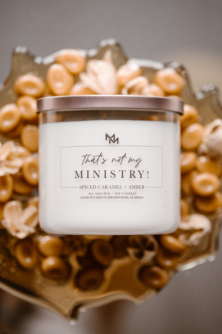 Spiced Caramel + Amber Candle