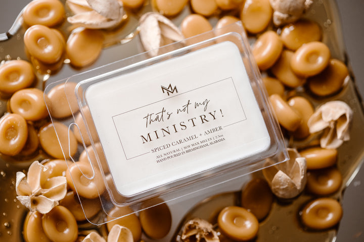 Spiced Caramel + Amber Candle