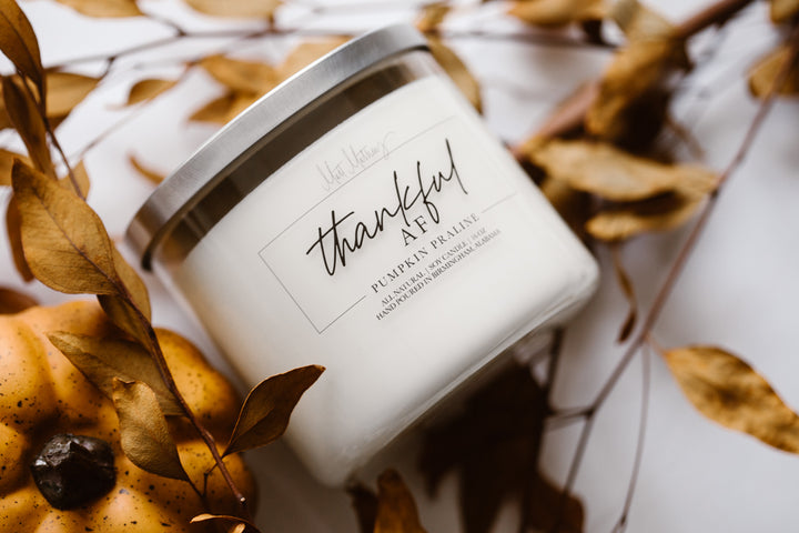 Pumpkin Praline -Thanksgiving Candles