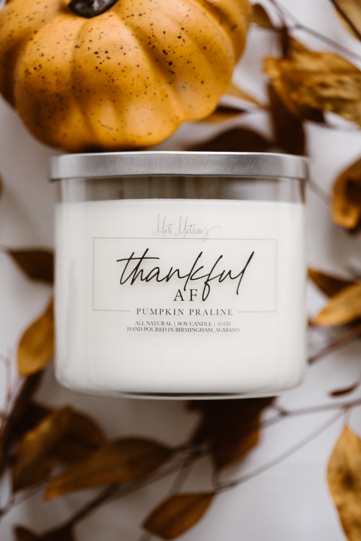 Pumpkin Praline -Thanksgiving Candles