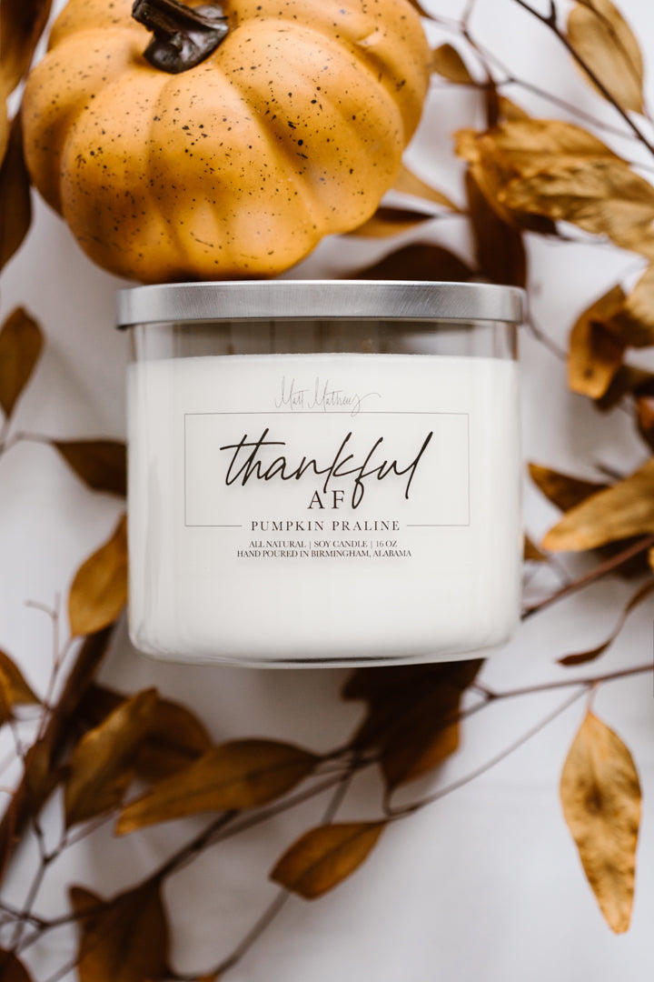 Pumpkin Praline -Thanksgiving Candles