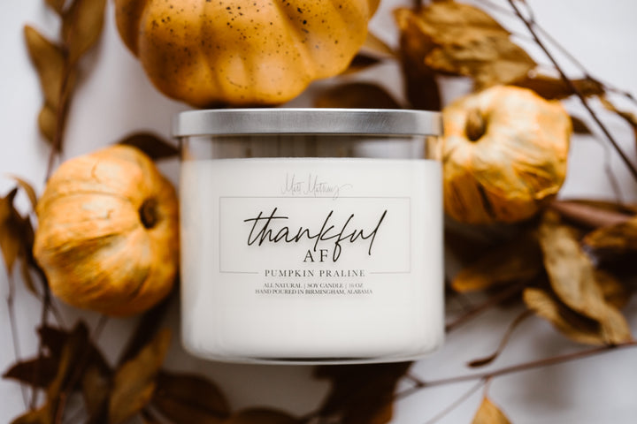 Pumpkin Praline -Thanksgiving Candles