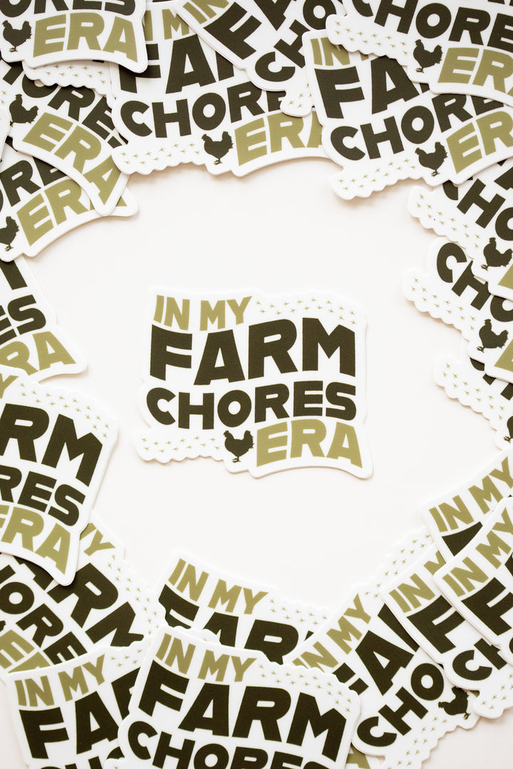 Farm Chores Era Sticker