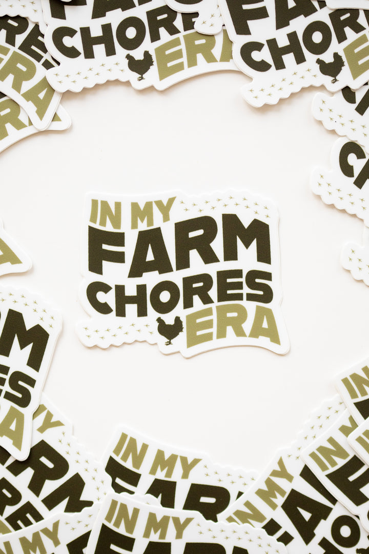 Farm Chores Era Sticker