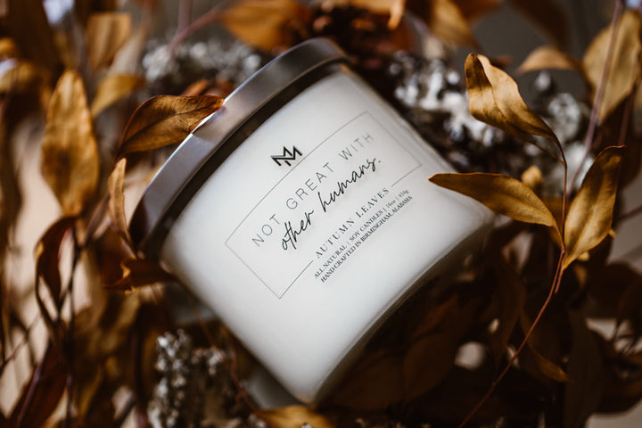 Autumn Leaves Candle