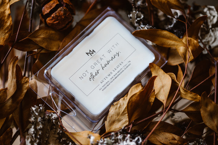 Autumn Leaves Candle