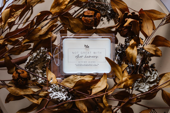 Autumn Leaves Candle