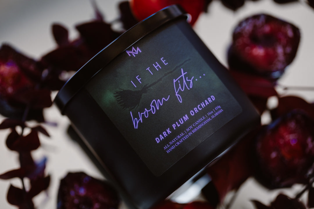 Dark Plum Orchard 2026 Halloween Candle