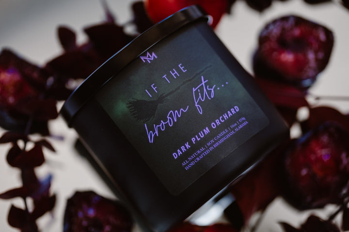 Dark Plum Orchard 2026 Halloween Candle