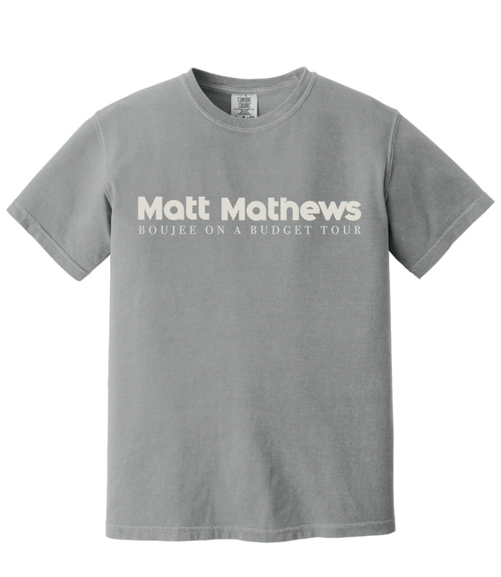 Exclusive Davenport, Iowa Boujee on a Budget Show T-Shirt