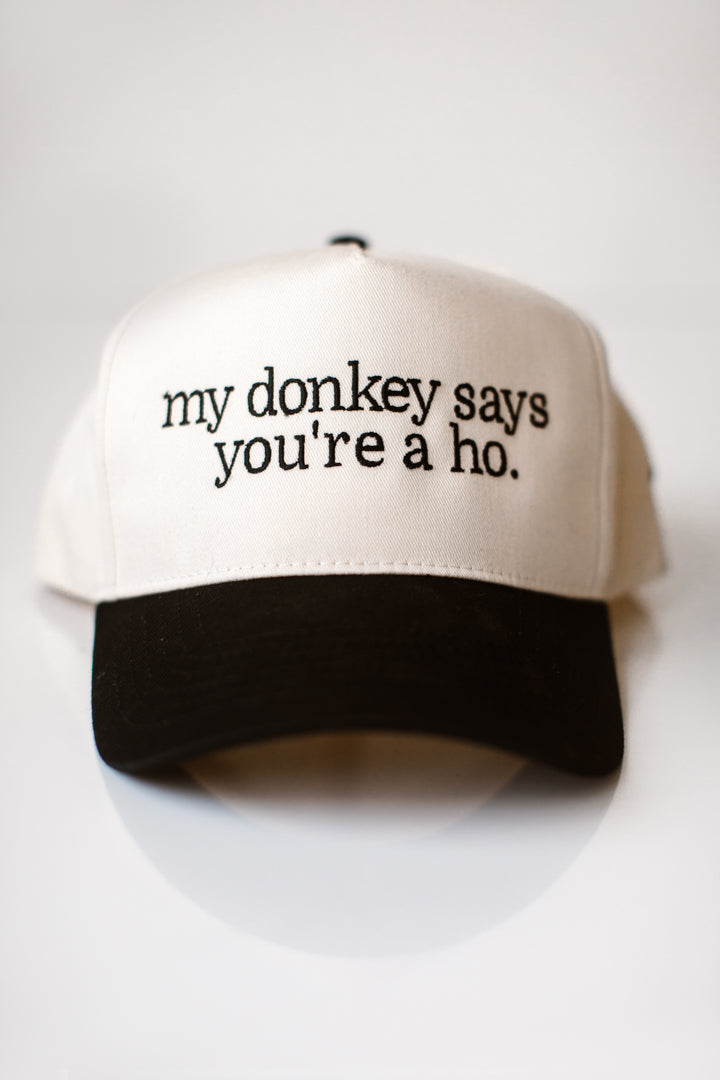 My Donkey Says Hat - MM Hats Collection