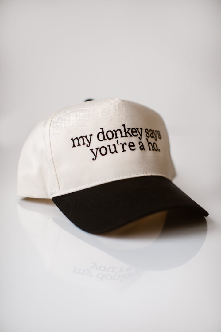 My Donkey Says Hat - MM Hats Collection