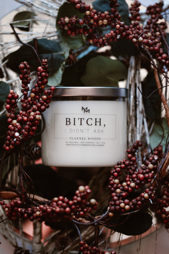 Flannel + Woods Candle