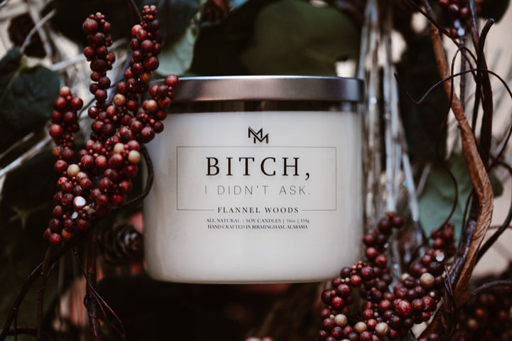 Flannel + Woods Candle