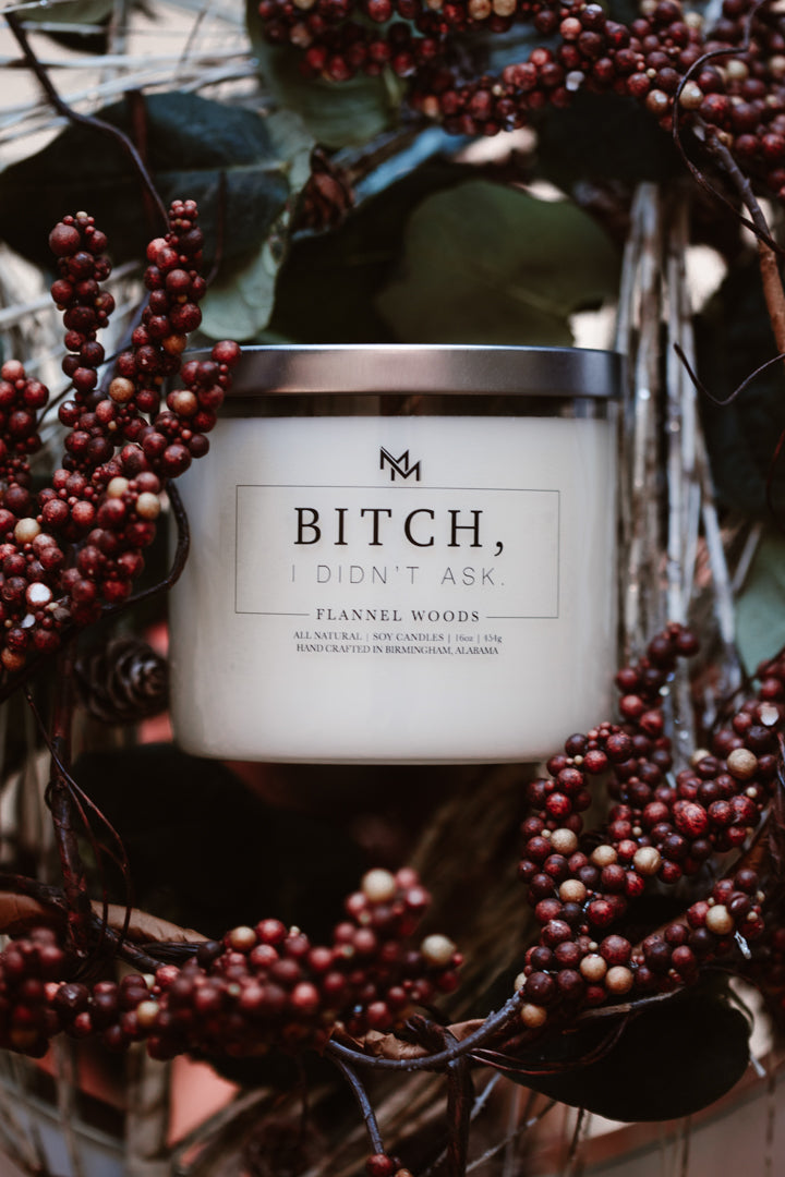 Flannel + Woods Candle
