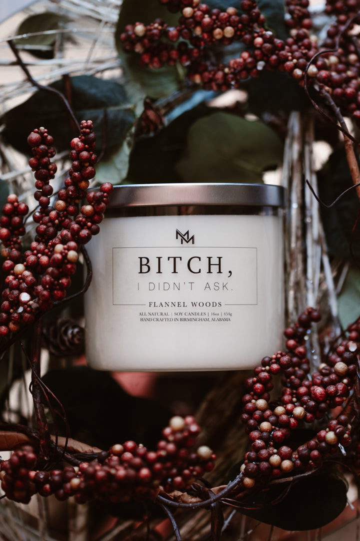 Flannel + Woods Candle