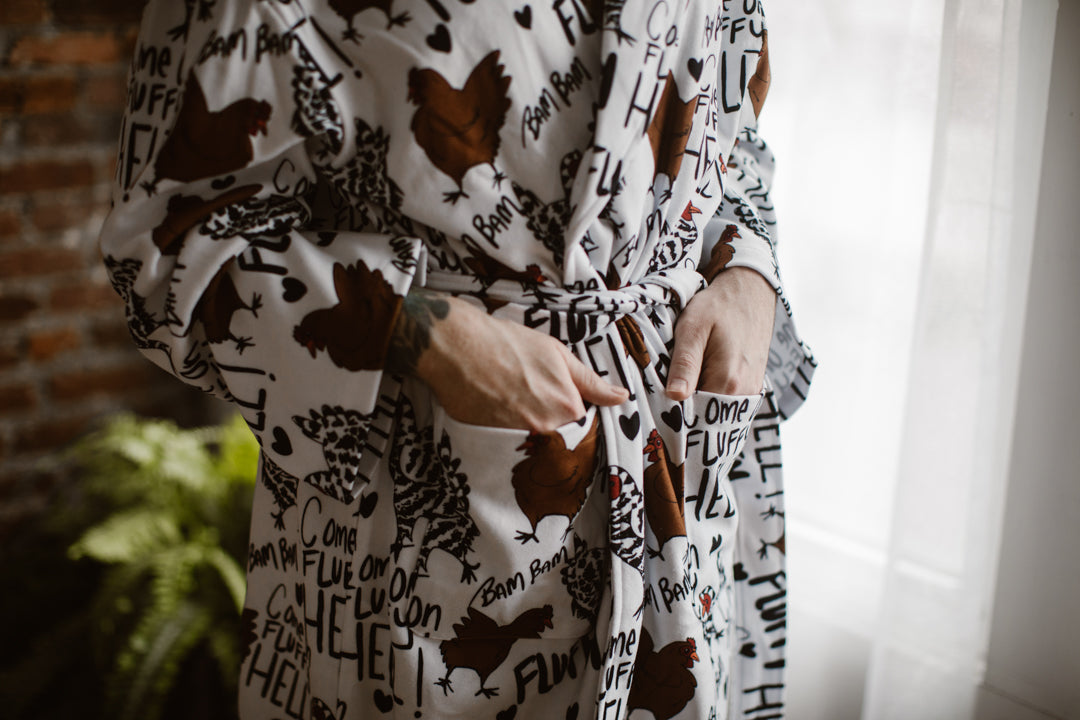 Fluffy Robe Sticker Forever Fluffy Robe – Matt Mathews