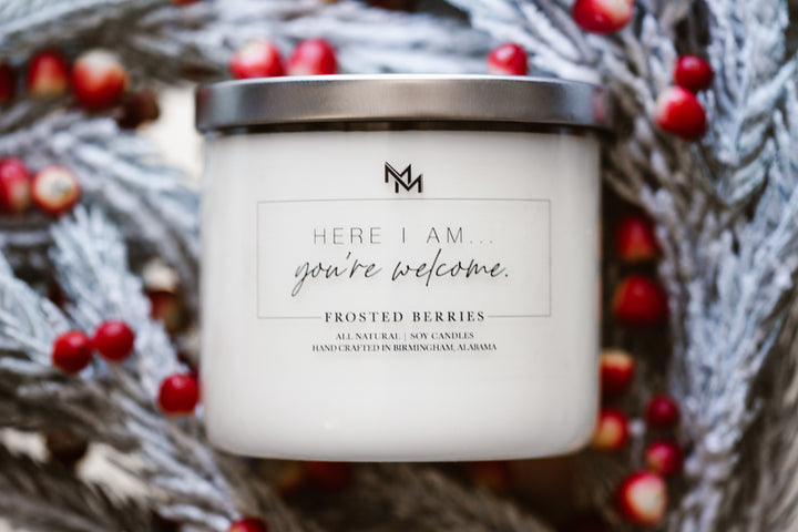 Frosted Berries Candle