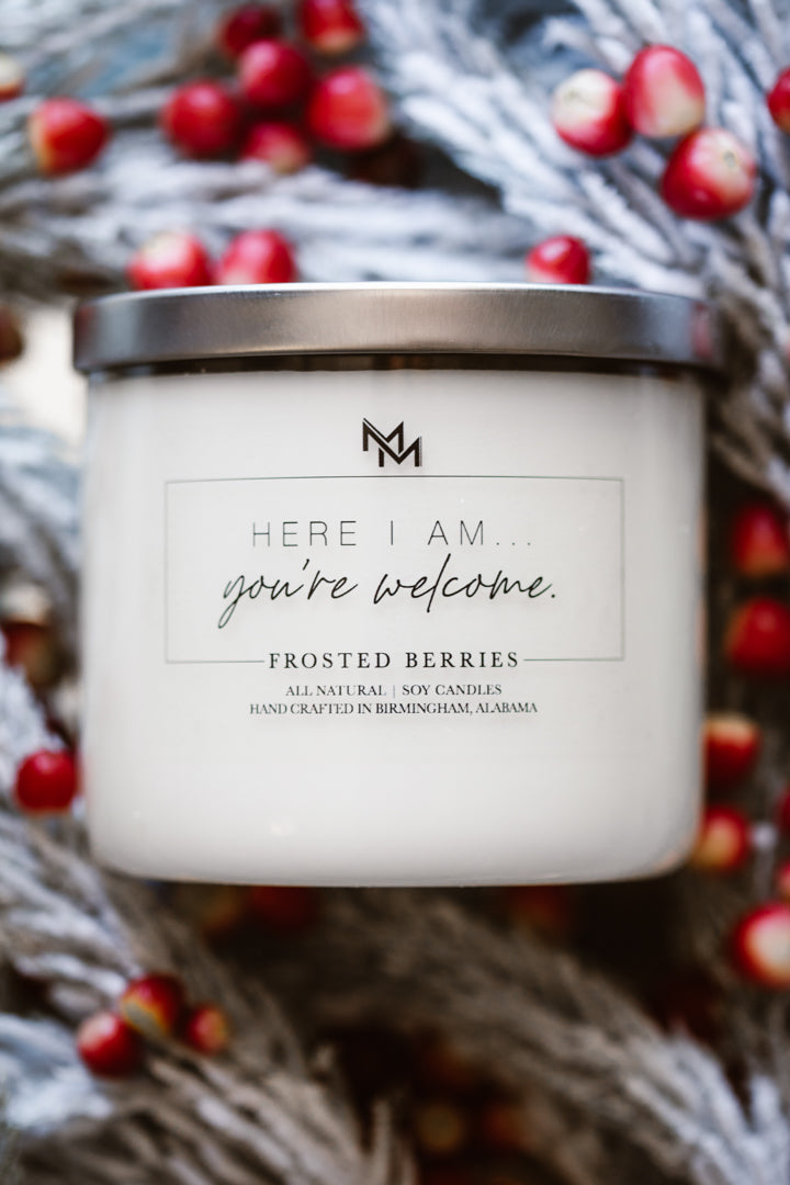 Frosted Berries Candle