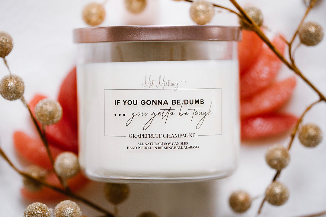 Grapefruit Champagne Candle