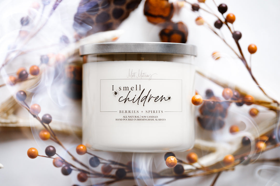 Berries & Spirits Halloween Candle