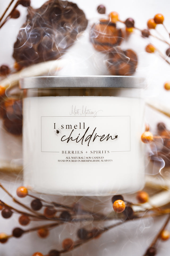 Berries & Spirits Halloween Candle