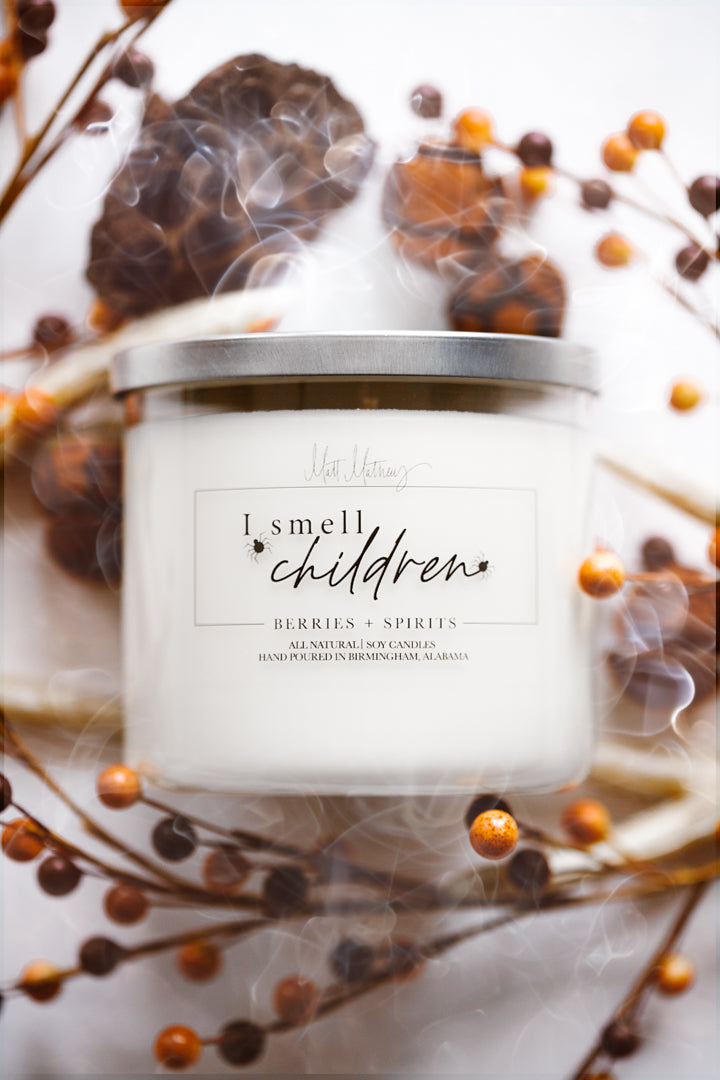 Berries & Spirits Halloween Candle