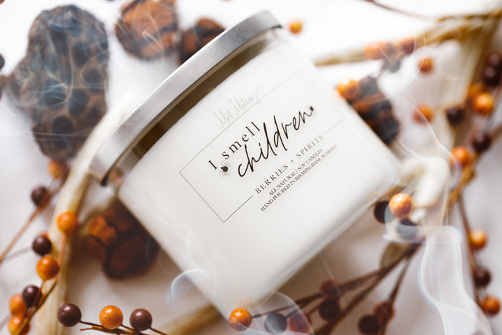 Berries & Spirits Halloween Candle