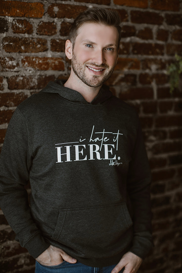 I hate it here sweatshirt Clearance