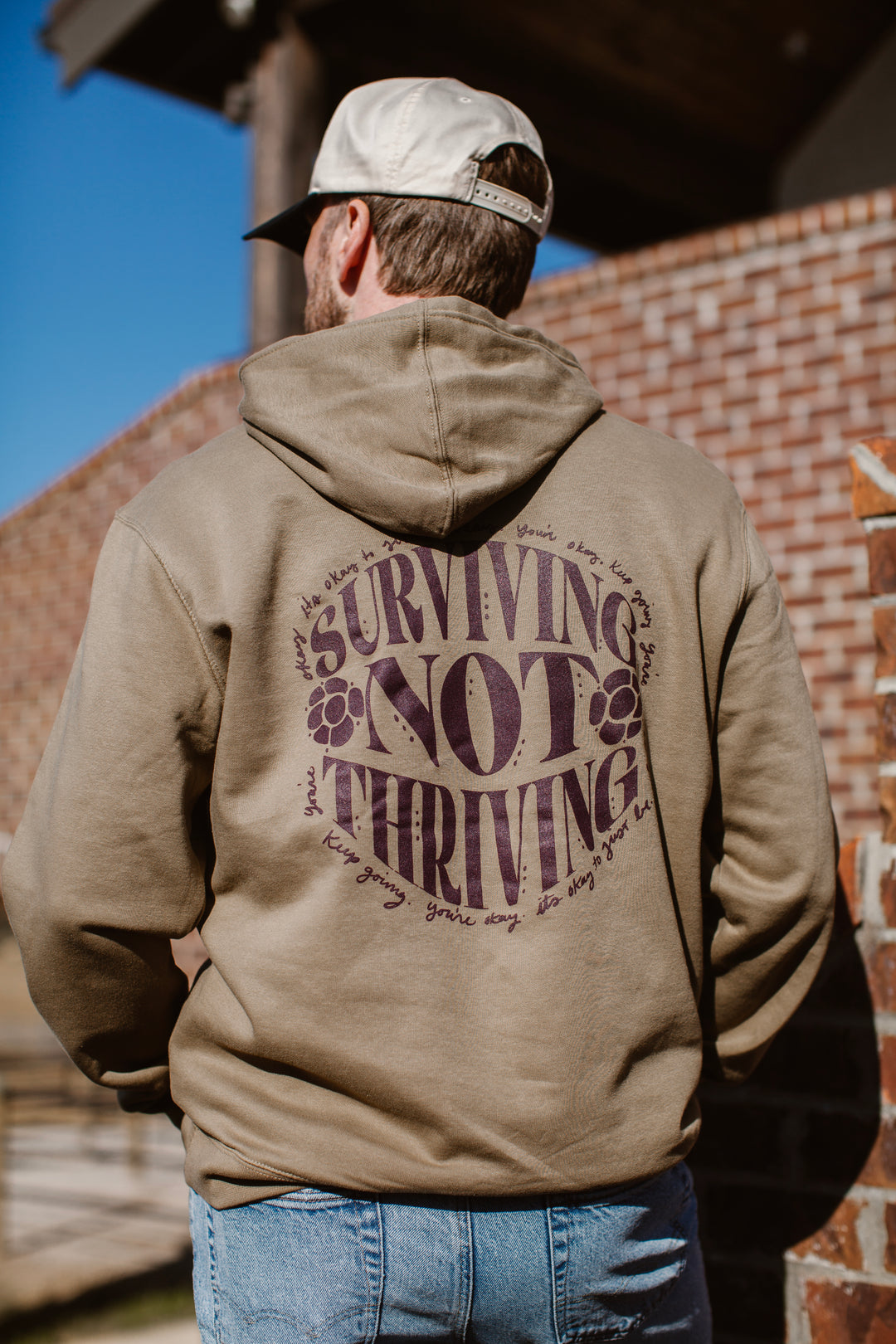 Surviving Not Thriving Hoodie